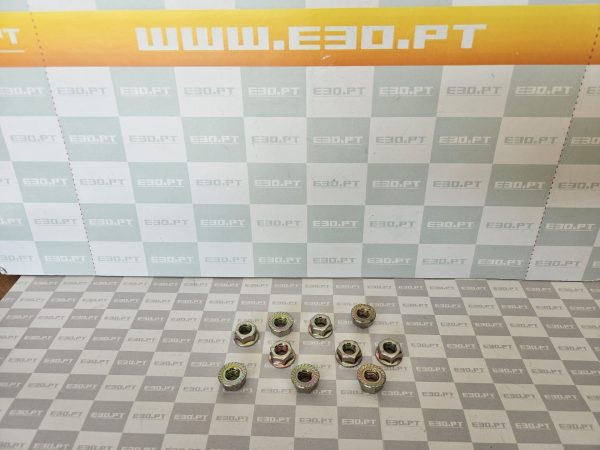 BMW E30 - Kit porcas de suporte de amortecedores frente e trás BMW E30